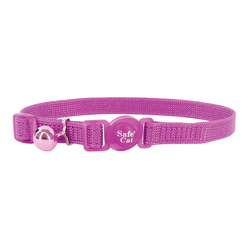 Safe Cat, CC - Adjst Breakaway Snag Proof - Orchid - 3/8x8-12" image number null