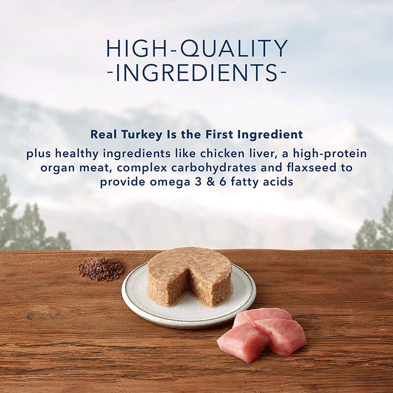 Blue Buffalo, Can, Feline Adult Wilderness - Turkey - 156 g - Wet Cat Food image number null