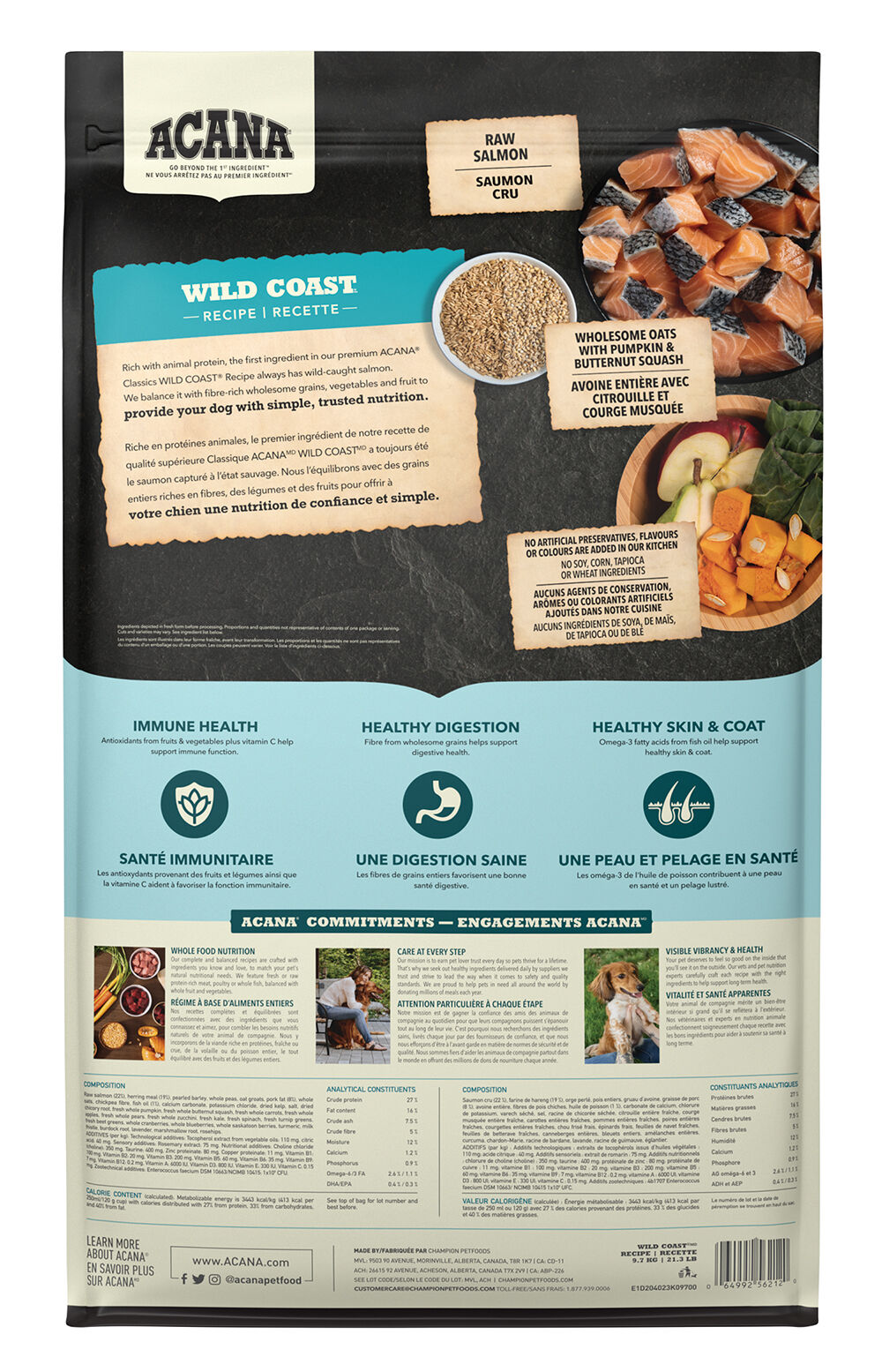 Acana, Dog Classics Wild Coast - Dry Dog Food - Ren's Pets