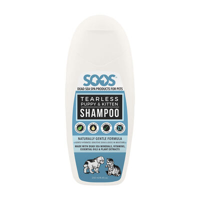 Soos Pets, Tearless Puppy & Kitten Shampoo