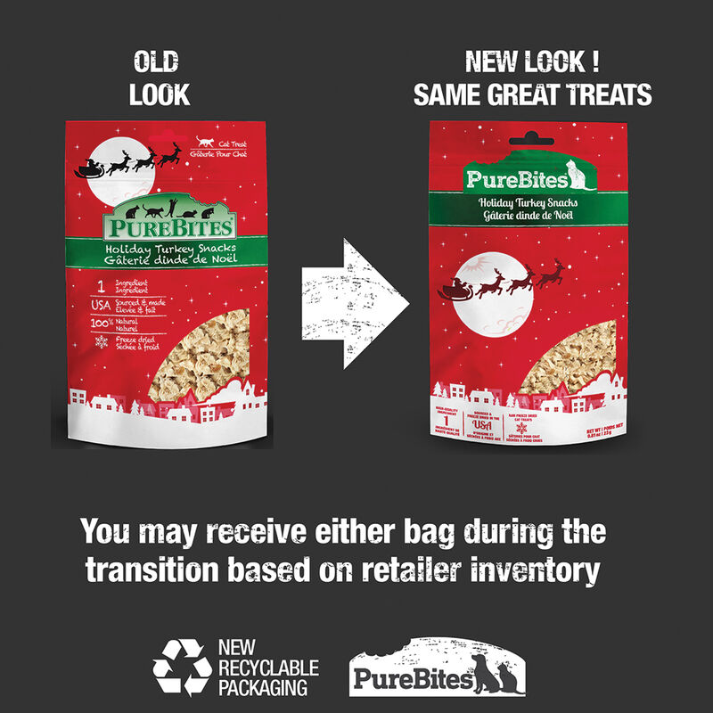 PureBites, Holiday Turkey Snacks - 23 g - Cat Treat image number null