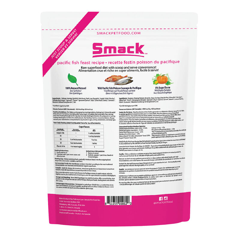 Smack, Pacific Fish Feast Recipe - Cat Food image number null