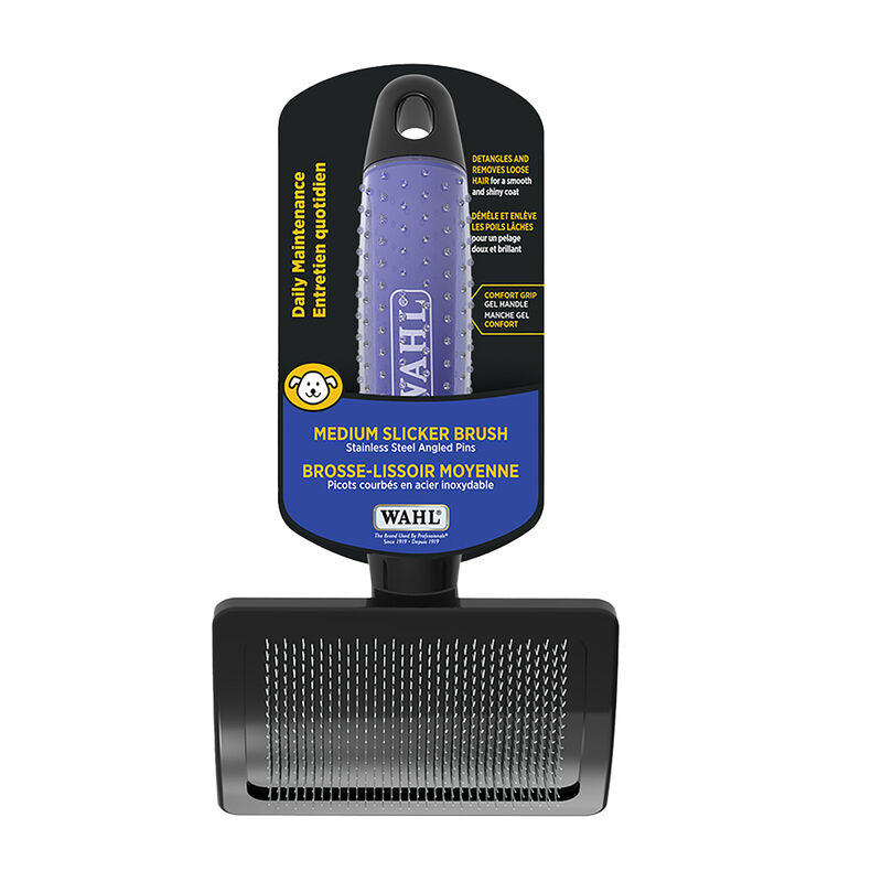 Wahl, Gel Handle Slicker Brush - Medium image number null