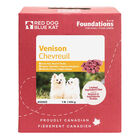 Red Dog Blue Kat, Foundations Venison 4x0.25lb - Frozen Dog Food image number null