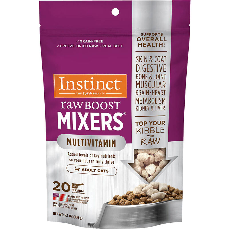 Instinct Raw Boost Mixers - Multivitamin for Cats  - Beef image number null