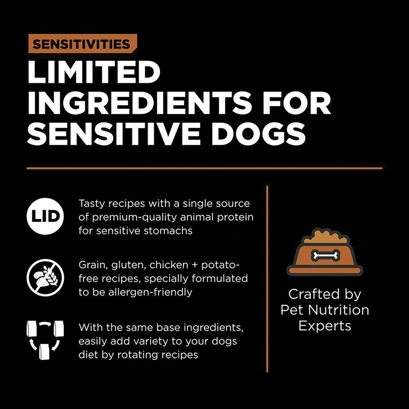 GO! SOLUTIONS, SENSITIVITIES Limited Ingredient Grain Free Venison Recipe for dogs - Dry Dog Food image number null
