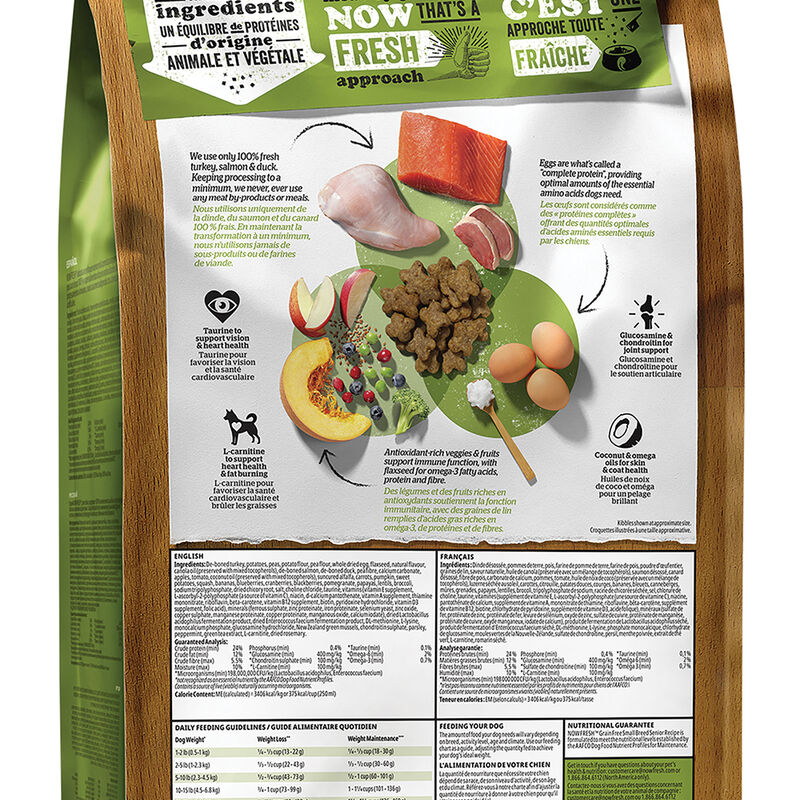 NOW FRESH, Senior GF Small Breed - Dry Dog Food image number null
