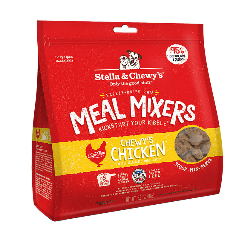 Stella & Chewy's, Dog Freeze-Dried Raw, Chewy's Chicken Meal Mixers image number null