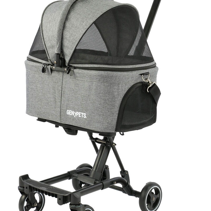Gen7Pets, Pet Rider Stroller - Heather Grey image number null