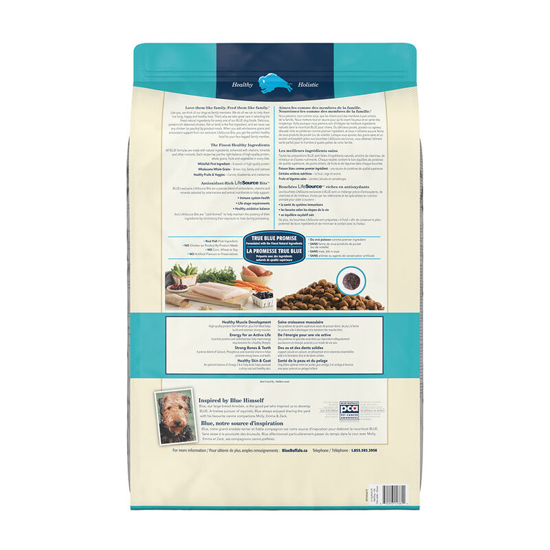 Blue Buffalo, Adult - LP - Fish - Dry Dog Food image number null
