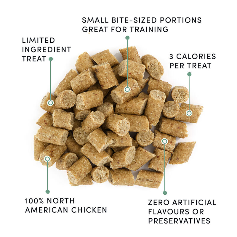 Crumps' Naturals, Mini Trainers Chicken (semi-moist) - Dog Treat image number null