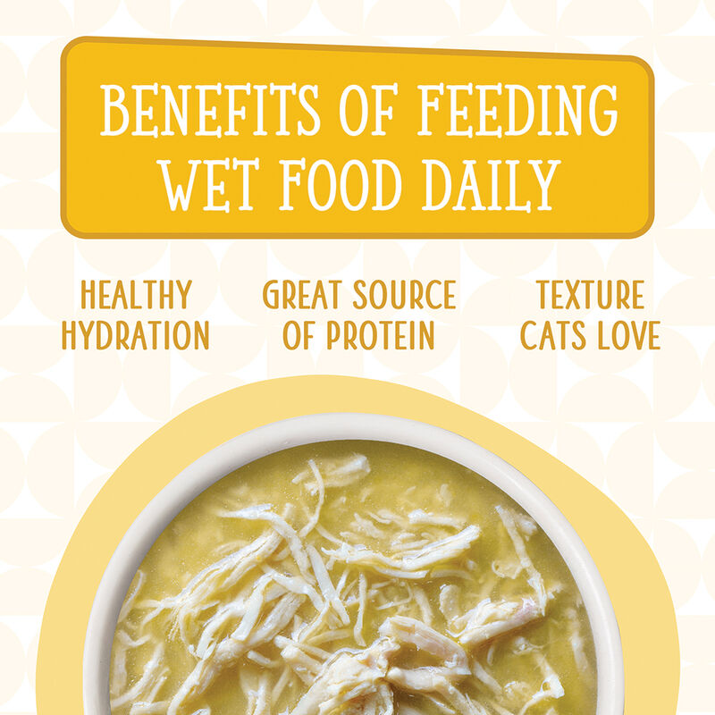 Weruva, Pouch, Feline Adult - Pumpkin Lickin Chicken - 85 g - Shreds - Wet Cat Food image number null