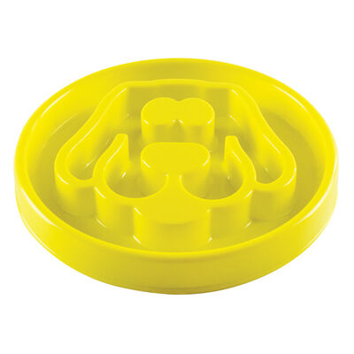 BeOneBreed, Dog, Slow Feeder - Yellow - Dog Auto Feeder