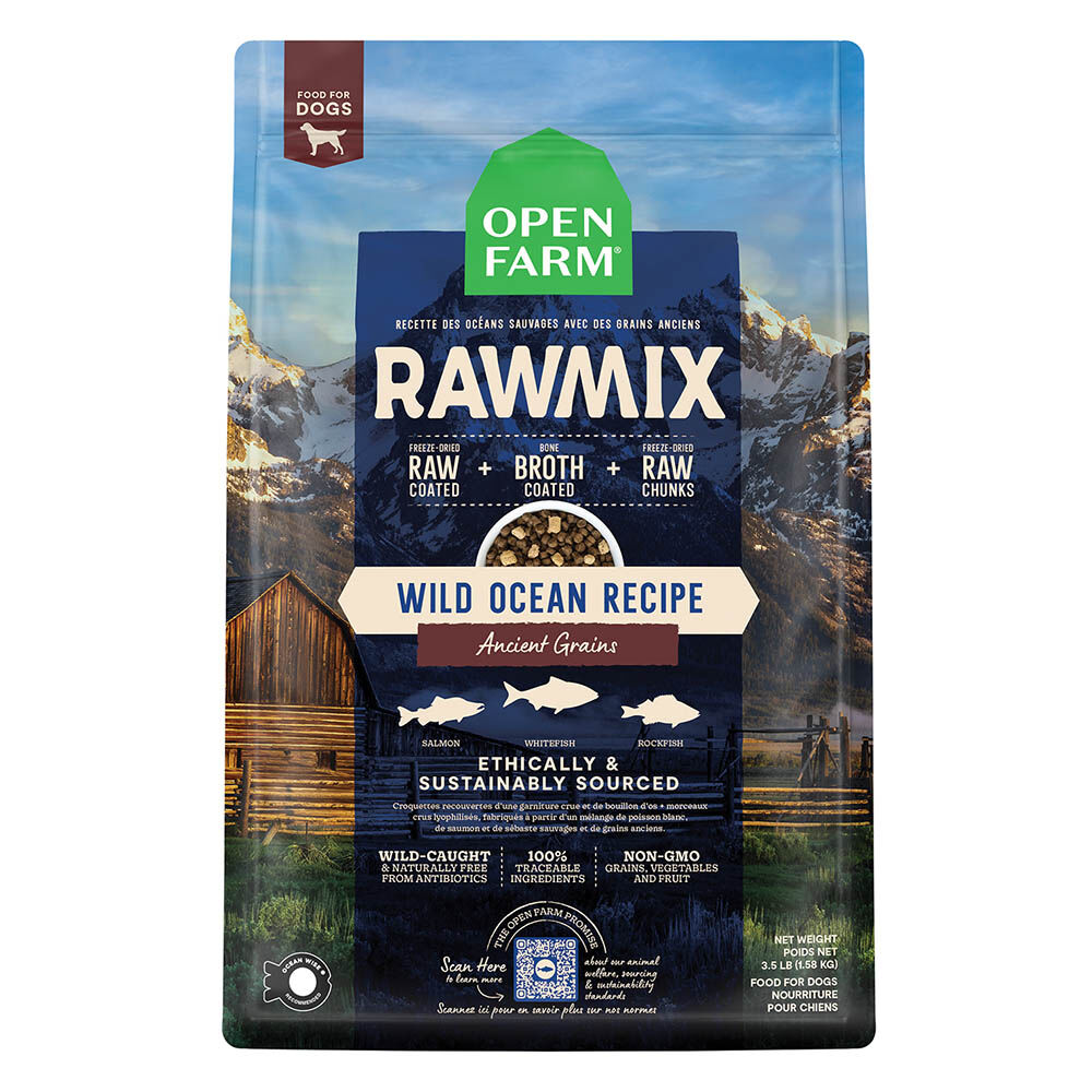 Open Farm, RawMix Ancient Grain Wild Ocean - Dry Dog Food - Ren's Pets