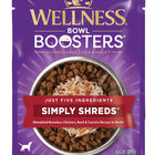 Wellness, Bowl Boosters Simply Shreds GF Shredded Boneless Chicken, Beef & Carrots - 79 g - Wet Dog image number null