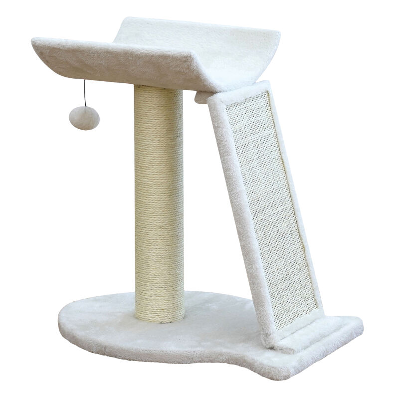 Brigade, Single Tier Scratching Post w/Inclined Scratcher image number null