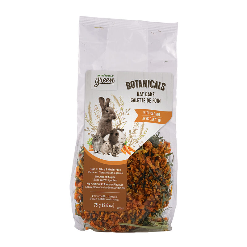 Living World Green, Hay/Biscuits Cakes - Carrot image number null