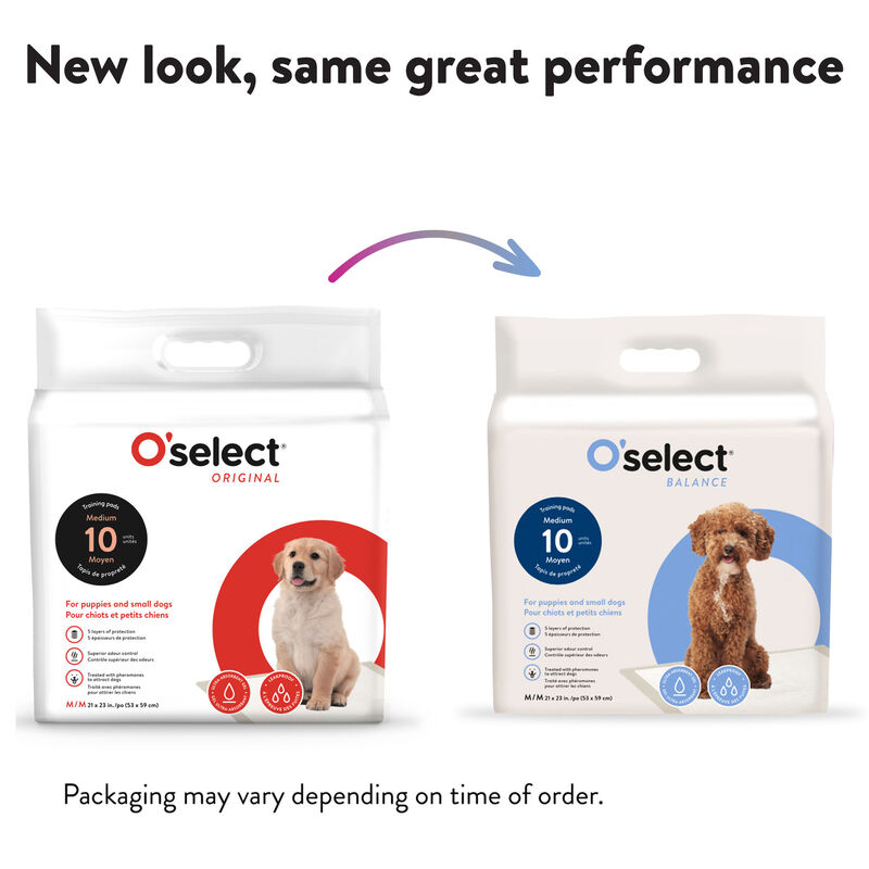 O'select Training Pads - Small Dogs and Puppies - 10 Pk image number null