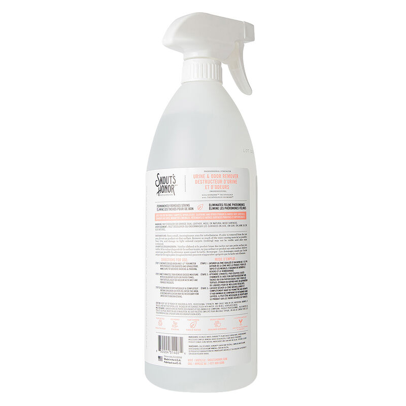 Skouts Honor, Cat Urine & Odor Destroyer - 35 oz image number null