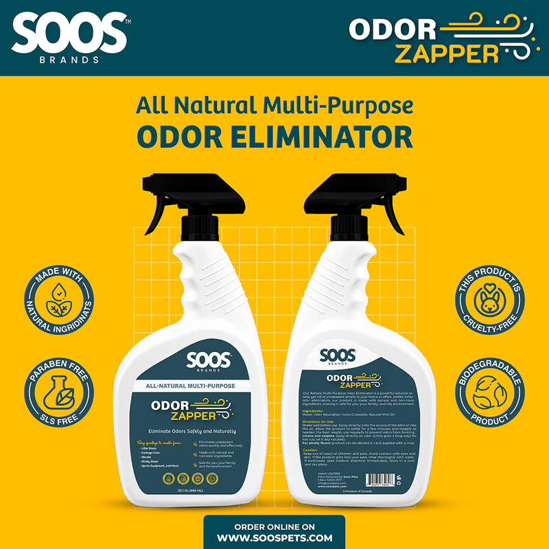 Soos, Odor Zapper - Odor Eliminator - 950 ml image number null
