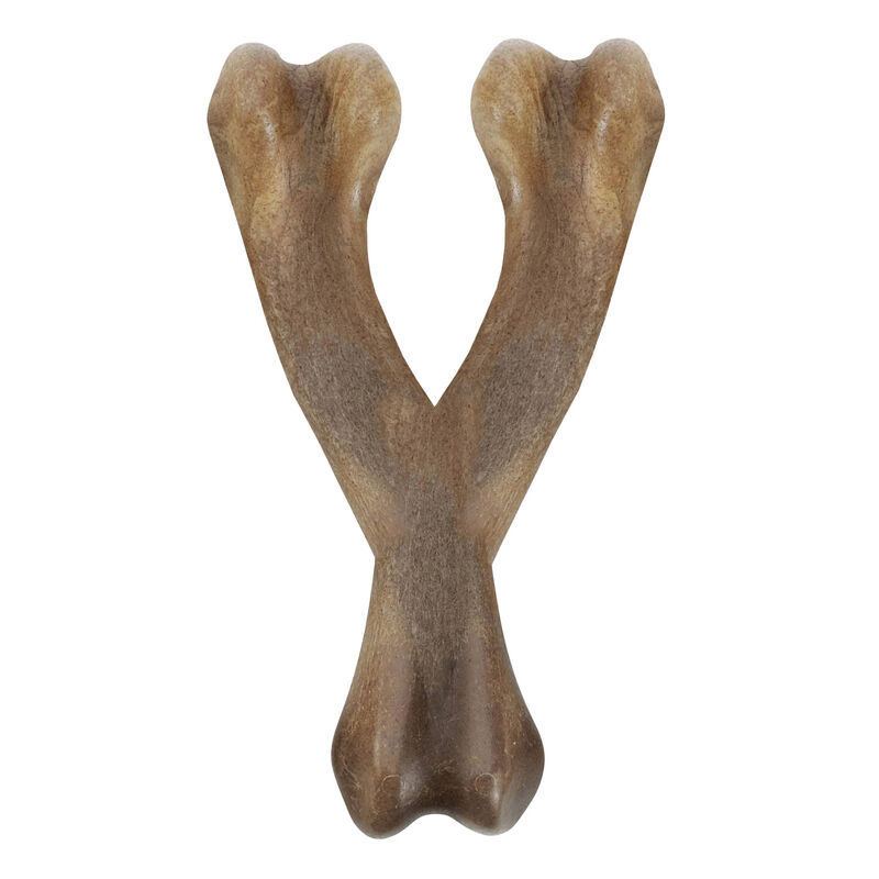 Zeus, Wishbone Chew Toy - Bacon image number null