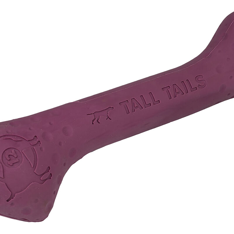 Tall Tails, GOAT Rubber Bone - 12" - Toss Dog Toy image number null