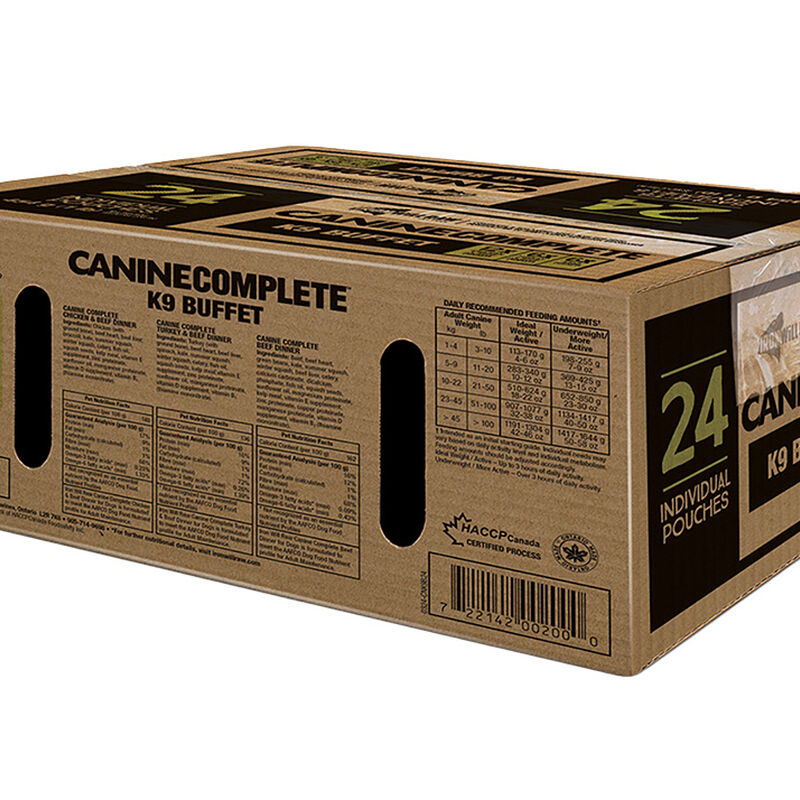 Iron Will Raw, Canine Complete, K9 Buffet - 454 g  x 24 image number null