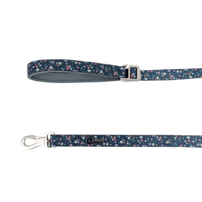 BeOneBreed Silicone Dog Leash - Summer Floral image number null
