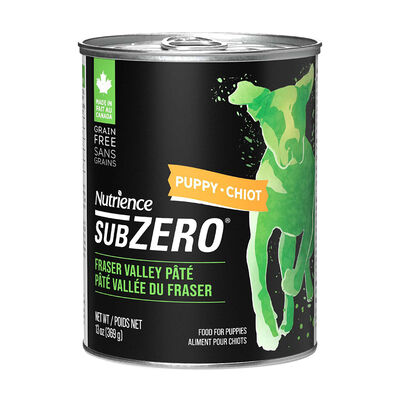 Can, Puppy  - SubZero GF - Fraser Valley - 369 g - Wet Dog Food