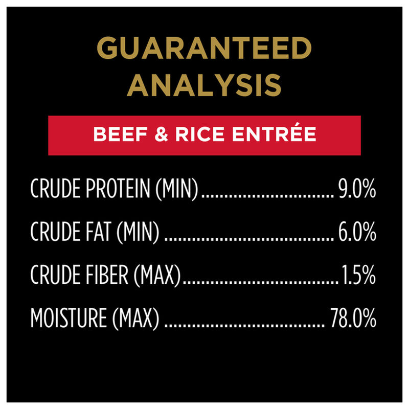 Pro Plan, Can, Adult-Complete Essentials-Beef & Rice - 368g - Wet Dog Food image number null