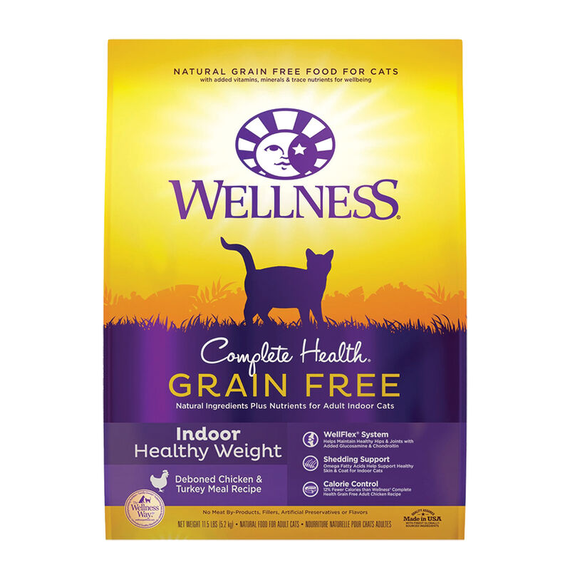Wellness, Feline Adult - GF Complete Health - Healthy Weight - Chicken - Dry Cat Food image number null