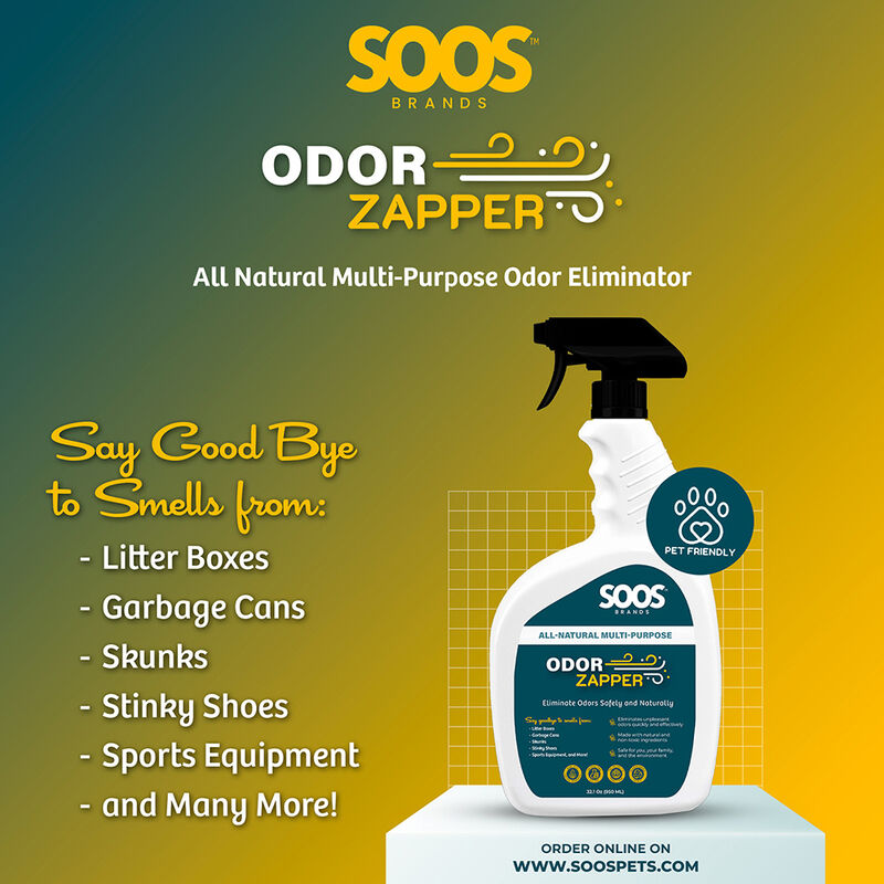 Soos, Odor Zapper - Odor Eliminator - 950 ml image number null