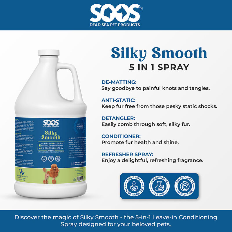 Soos, Silky Smooth 5-in-1 Leave-in Conditioning Spray image number null