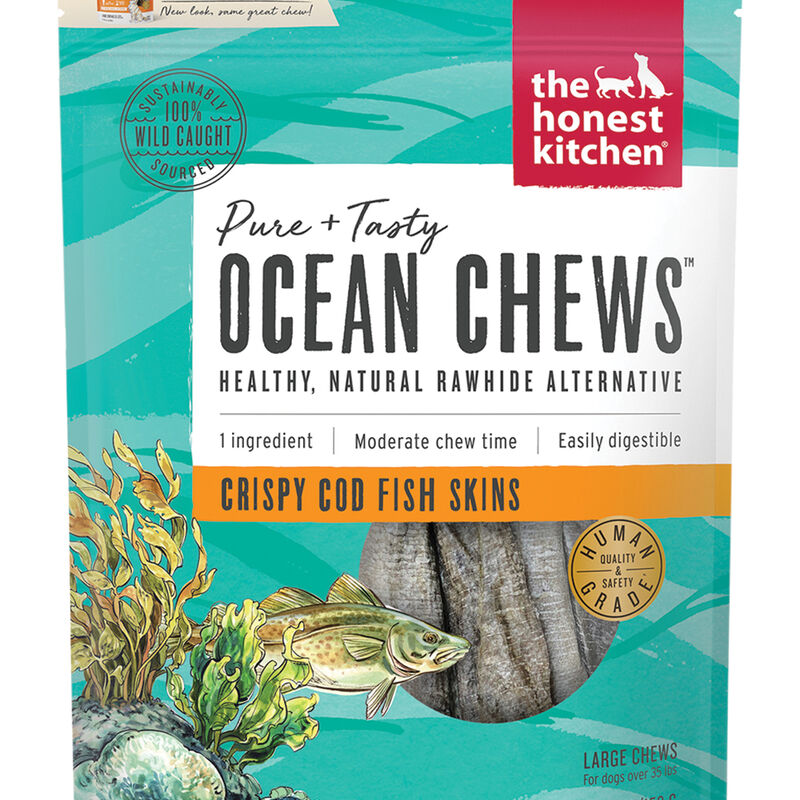 The Honest Kitchen, Wild Caught Cod - Beams - Freeze Dried Dog Treat image number null