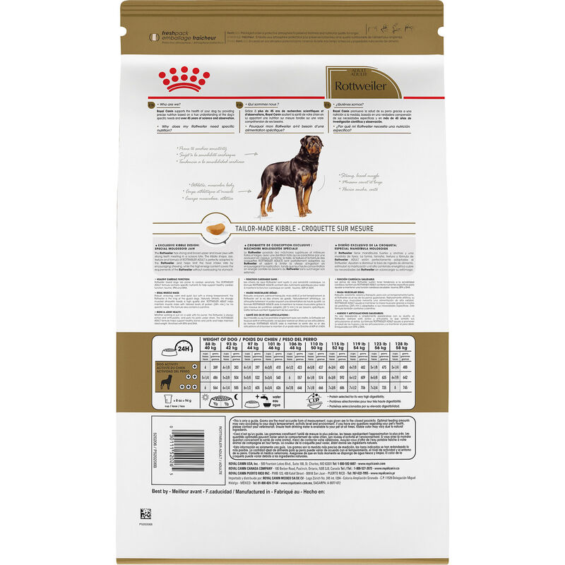 Royal Canin, Breed Health Nutrition Rottweiler Adult - Dry Dog Food image number null