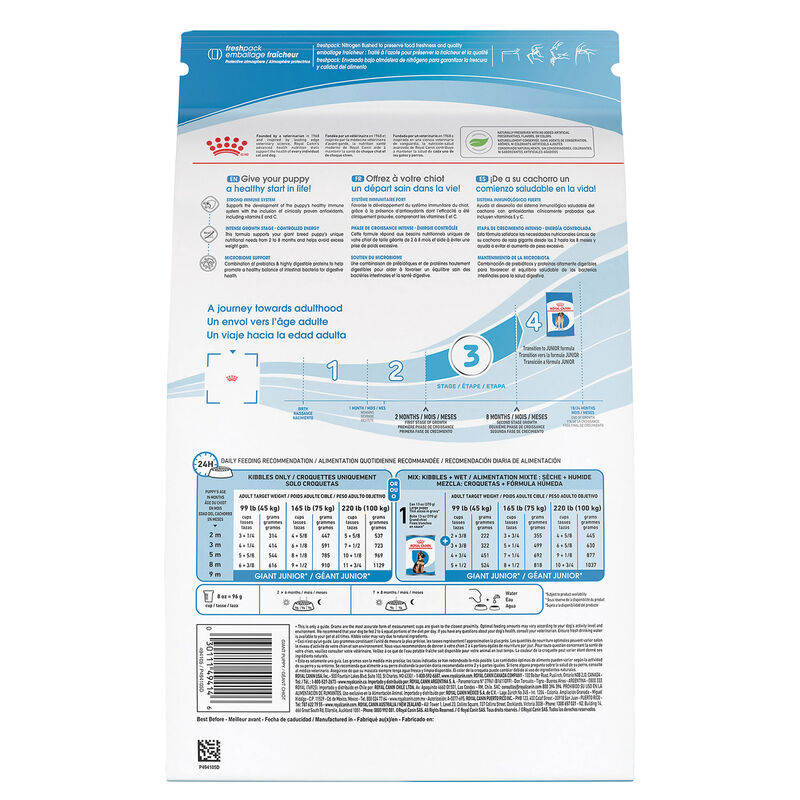 Royal Canin, Size Health Nutrition Giant Puppy - Dry Dog Food image number null