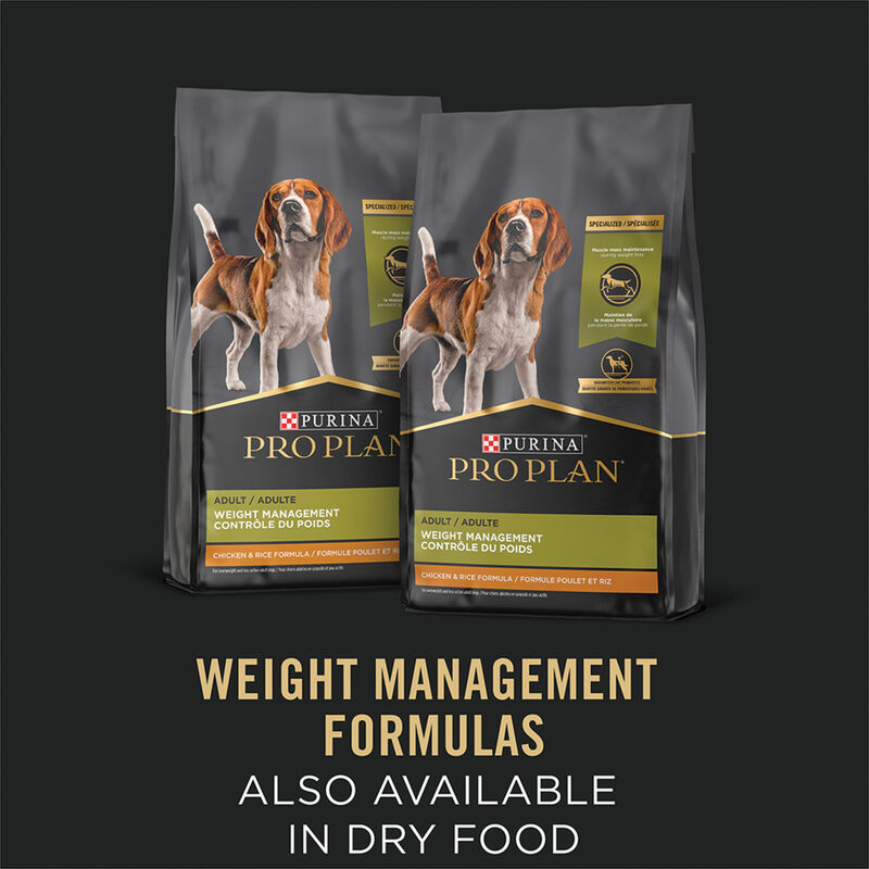 Pro Plan Dog, Can, Specialized Weight Management Turkey & Vegetable 368g image number null