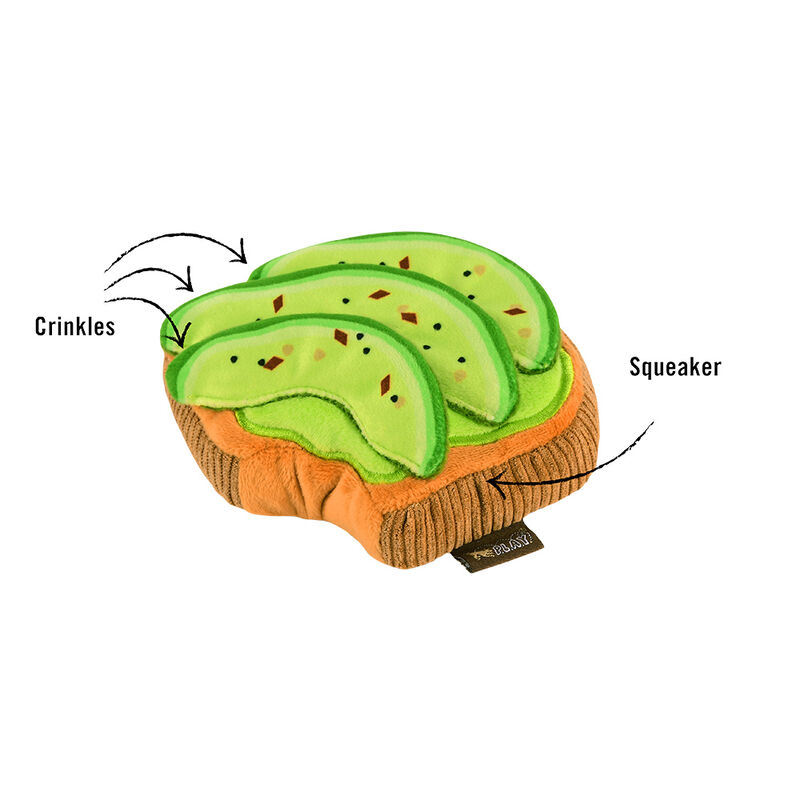P.L.A.Y. Pet Lifestyle and You, Barking Brunch - Avo-Doggo Toast - 5" image number null
