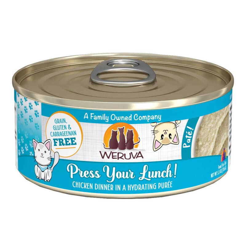 Weruva, Can Feline - Press Your Lunch - Chicken - 156 g - Pate - Wet Cat Food image number null