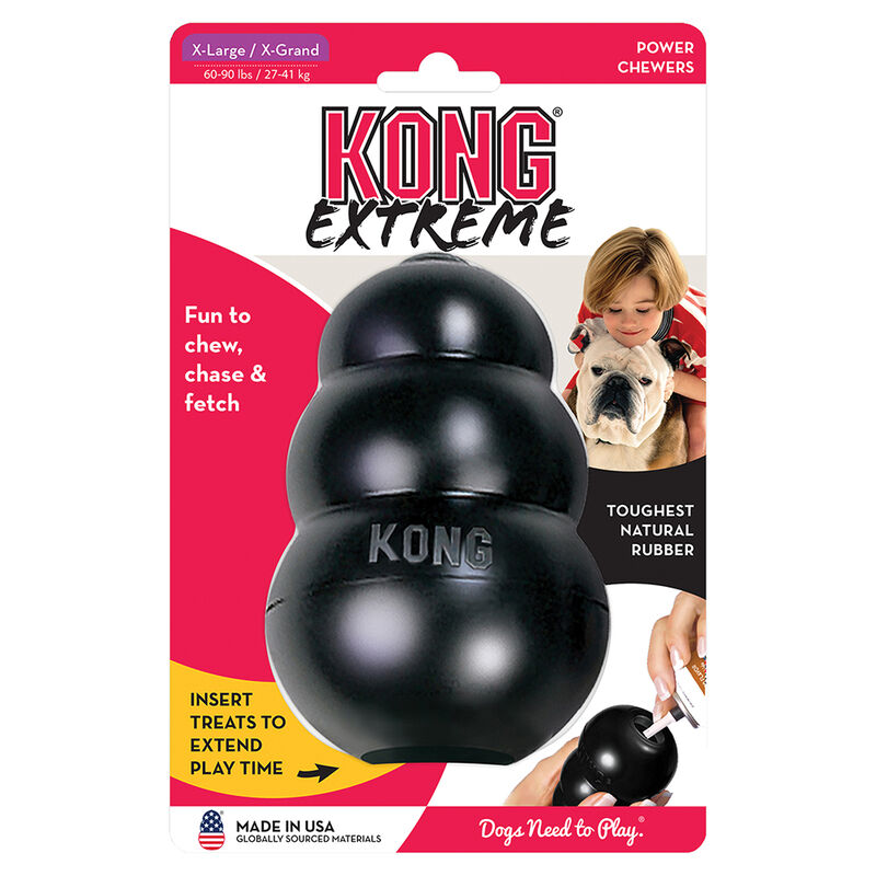 KONG, Extreme - BlacK - Chew Dog Toy image number null