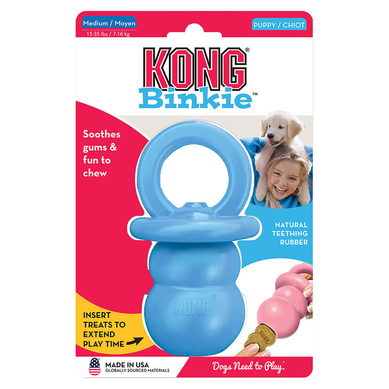 KONG, Puppy Binkie - Medium - Chew Dog Toy image number null