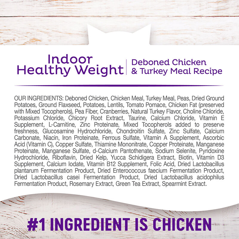 Wellness, Feline Adult - GF Complete Health - Healthy Weight - Chicken - Dry Cat Food image number null