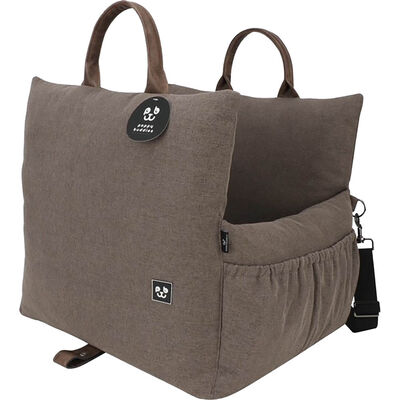 Peppy Buddies, Car Seat Bed - Coffee
