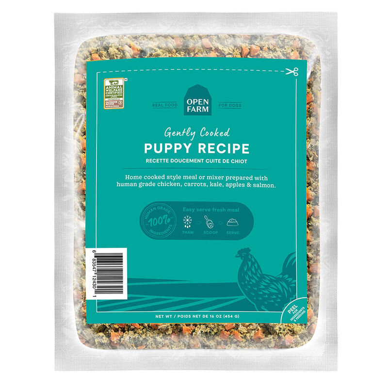 Open Farm, Gently Cooked, Puppy Recipe - Gently Cooked Dog Food image number null