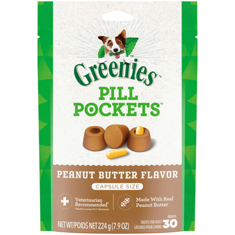 Greenies, Pill Pockets for Dogs - Peanut Butter - Capsule image number null