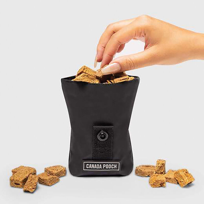 Canada Pooch, Treat Bag - Black - Dog Training Aids image number null