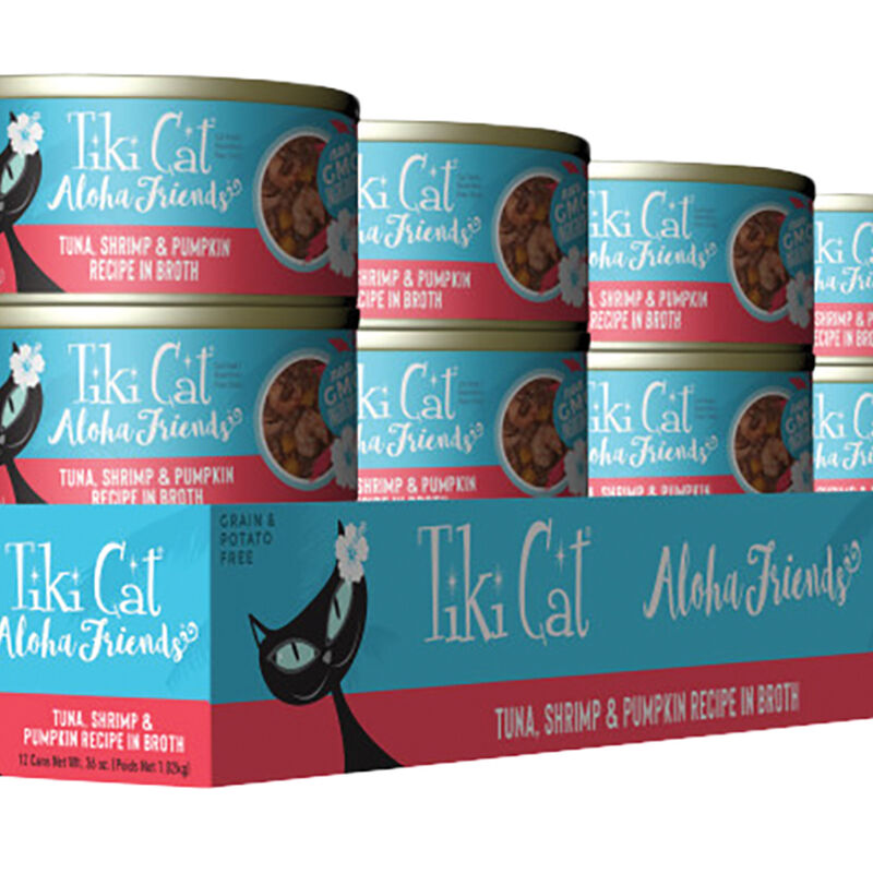 Can, Feline Adult-Aloha Friends-TunaShrimpPmkn-85g image number null