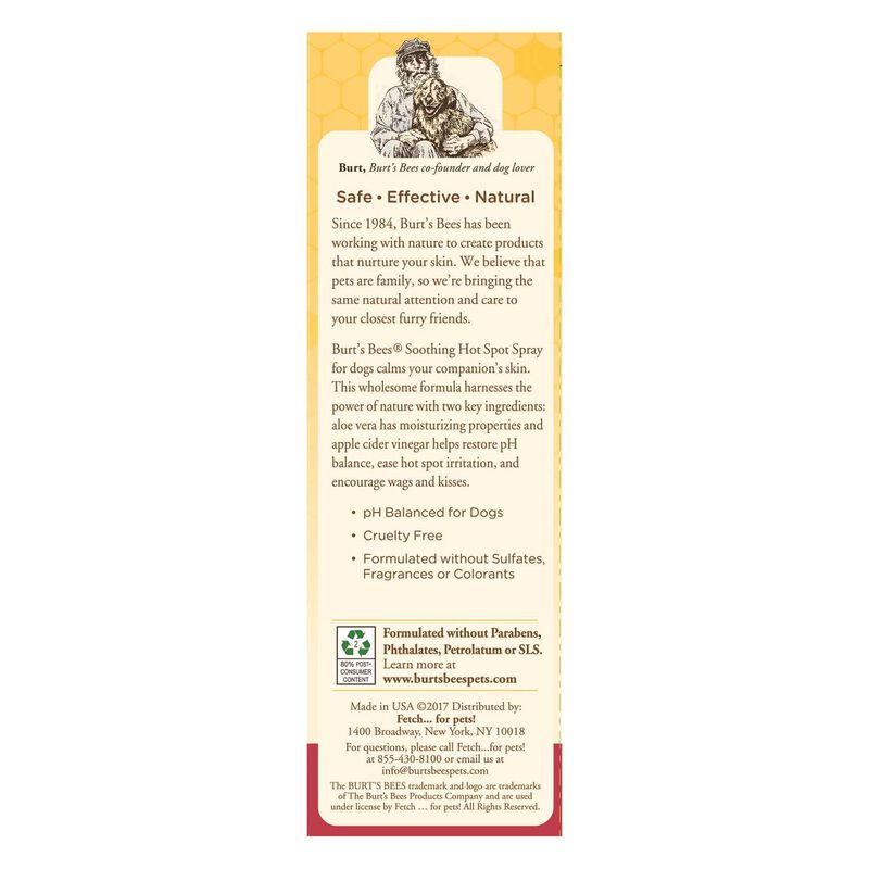 Burt's Bees, Hot Spot Dog Spray - 300 ml image number null