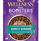 Wellness,  Bowl Boosters Simply Shreds GF Flaked Tuna, Beef & Carrots - 79 g - Wet Dog Food image number null