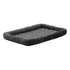 Mid West, Quiet Time, Bolster Bed, Synthetic Sheepskin - Gray image number null